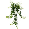 Vickerman FD180601 37" Artificial Green Ivy Hanging Bush
