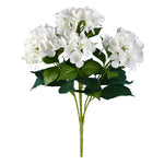 Vickerman FD181111 23" Artificial White Hydrangea Bush