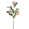 Vickerman FD190801 28" Artificial Taupe Rose Spray, Set of 3