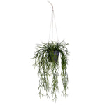 Vickerman FE191522 22" Artificial Green Dancing Bones Plant in a Hanger