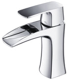 Fresca 3071CH Fortore Single Hole Mount Bathroom Vanity Faucet