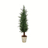 Vickerman FG190136 36" Artificial Potted Cedar Tree in Paper Pot