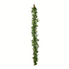 Vickerman FG191212 6' Artificial Lamb Ear Leaves Garland