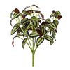 Vickerman FH182401 12.5" Artificial Green Spiderwort Bush, Set of 3