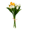 Vickerman FI190301 14" Artificial Cream Tulip Bundle, 2 per pack