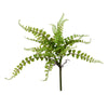 Vickerman FJ180601 16" Artificial Green Fern Spray, Set of 3