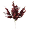 Vickerman FJ180702 13" Artificial Burgundy Jade Leaf Spray, Set of 4