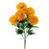 Vickerman FJ210507 23" Marigold Yellow Mum Bush x 5