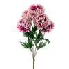 Vickerman FJ210545 23" Mauve White Mum Bush x 5