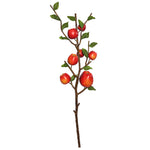 Vickerman FK171602 25" Artificial Green & Red Country Apples Spray