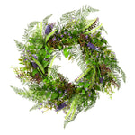 Vickerman FK180124 24" Artificial Green Maytime Wreath