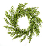 Vickerman FK181530 30" Artificial Green Boxwood Wreath