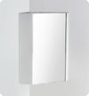 Fresca Coda 18`` White Corner Medicine Cabinet w/ Mirror Door