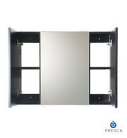 Fresca 32`` Espresso Medicine Cabinet w/ 3 Doors