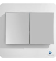 Fresca 40`` Wide x 26`` Tall Bathroom Medicine Cabinet w/ Mirrors
