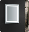 Fresca Santo 24`` Wide x 30`` Tall Bathroom Mirror w/ LED Lighting and Defogger
