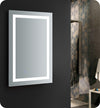 Fresca Santo 24`` Wide x 36`` Tall Bathroom Mirror w/ LED Lighting and Defogger