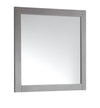 Fresca 36"X30" Reversible Mount Mirror in Gray