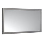 Fresca 48"X30" Reversible Mount Mirror in Gray