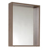 Fresca Potenza 21`` Gray Oak Mirror with Shelf