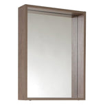Fresca Potenza 21`` Gray Oak Mirror with Shelf