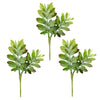 Vickerman FO181701 10" Artificial Green Crassula Tetragona Pick, Pack of 3