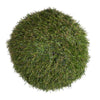Vickerman FO182602 7.25" Artificial Green Grass Ball, Pack of 2