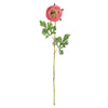 Vickerman FQ180702 23" Artificial Pink Ranunculus Stem, Set of 4