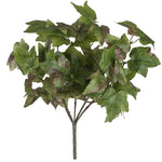 Vickerman FQ180801 13" Artificial Green Ivy Bush, Pack of 2