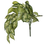 Vickerman FQ181201 24" Artificial Green Dieffenbachia Bush Vine, Pack of 2