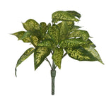 Vickerman FQ181701 11" Artificial Green Dieffenbachia Bush, Set of 3