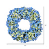 Vickerman FQ190803 16" Artificial Blue Hydrangea Wreath