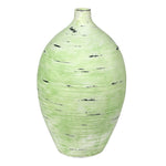 Vickerman FQ197618 18" Mint Textured Stroke Vase