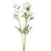 Vickerman FR190101 27" Artificial White Daisy Spray, Set of 4