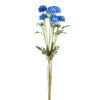 Vickerman FR190104 27" Artificial Blue Daisy Spray, Set of 4