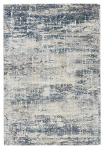 Vibe by Jaipur Living Benton Abstract Blue/ Gray Area Rug