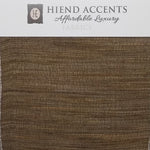 HiEnd Accents Highland Lodge Woven Brown Swatch