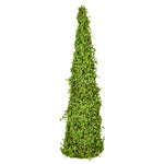Vickerman FS191036 36" Artificial Green Mini Leaves Cone