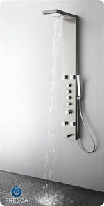 Fresca 8006BS Verona Stainless Steel Thermostatic Shower Massage Panel
