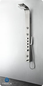 Fresca 8009BS Geona Stainless Steel Thermostatic Shower Massage Panel