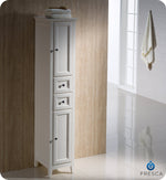 Fresca 2060AW Oxford Antique Tall Bathroom Linen Cabinet