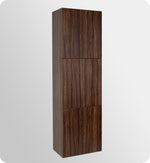 Fresca 8090GW Bathroom Linen Side Cabinet w/ 3 Large Storage Areas