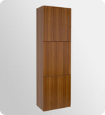 Fresca 8090TK Bathroom Linen Side Cabinet w/ 3 Large Storage Areas