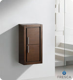 Fresca 8140WG Allier Bathroom Linen Side Cabinet w/ 2 Doors