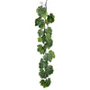 Vickerman FT190612 72" Artificial Green Fig Leaf Garland