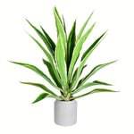 Vickerman FU190134 34" Artificial Potted Green Yucca Plant