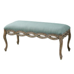 Uttermost 23190 Kylia Sky Blue Bench