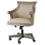 Uttermost 23175 Kimalina Linen Accent Chair