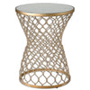 Uttermost 24422 Naeva Gold End Table