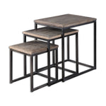 Uttermost 24460 Bomani Wood Nesting Tables Set/3